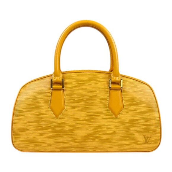LOUIS VUITTON Yellow Leather Bag - Picture 1 of 8